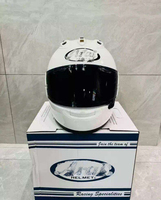 Casque de moto intégral BRAD adapté aux casques Arai Rx7x, blanc brillant, pour hommes et femmes, quatre saisons, accessoires universels pour motards