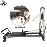 Máquina de Pilates Reformer con Torre Combinada para Estudio Profesional, Equipo de Fitness Ajustable, Suministro Comercial al por Mayor