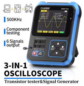 3-in-1FNIRSI DSO-TC3 tragbares digitales Oszilloskop-Transistor-Tester Multifunktion multimeter - Product Image 2