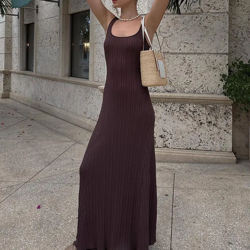 कस्टम स्प्रिंग फ़ॉल महिला सेक्सी, स्लिम बॉडीकॉन लंबी पोशाक महिलाओं की लंबी आस्तीन वाली काली नेवी सॉलिड रंग की पोशाकें/