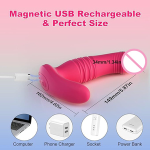 Hot Sex Toys for Women Clit <b>Vibrator</b> <b>Thrusting</b> Dildo –Upgraded Sex Toy with 9 <b>Thrusting</b> Vibrating Dildos Wearable <b>Vibrator</b> - Product Image 5