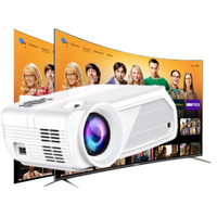 Mini Proyector de Video LED H96 Max PJ-X6 Android 11, Portátil Inteligente 4K 1080P, Cine en Casa