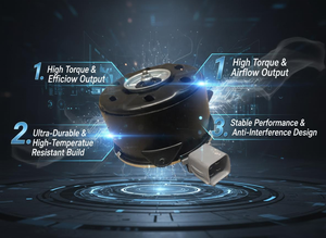 Мотор вентилятора радиатора для Suzuki Swift Mazda 2 2012-2018, оригинальный номер AE168000-9480, мотор вентилятора охлаждения двигателя - Product Image 2