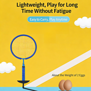 Juego de Raquetas de Bádminton de Alta Calidad en Oferta, Juego de Raquetas de Bádminton Rosa, Bonito para Niñas, para Deportes al Aire Libre de Verano - Product Image 4