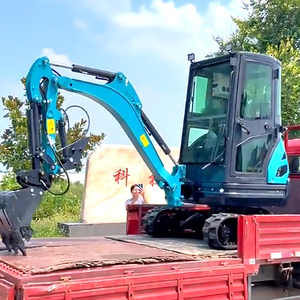 Envío Gratis: Excavadora de 1 Tonelada, 2 Toneladas, 3.5 Toneladas, Mini Excavadora Agrícola, Máquina Excavadora Pequeña para el Hogar, Precios de Mini Excavadoras de 1 Tonelada - Product Image 3
