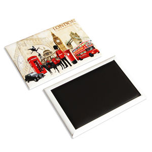 Regalo promocional ciudades de campo de EE. UU. Cavallino <span class=keywords><strong>Matto</strong></span> Placa de hojalata de Metal personalizada imán de nevera recuerdo - Product Image 2