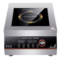 Kompor Induksi Hemat Energi 6000W, Kompor Listrik Komersial Tanpa Api Terbuka, Peralatan Dapur untuk Hotel