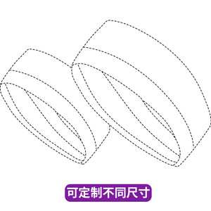 Makino Fox Sports Sweatband Polyester Quick Dry Moisture Wicking Yoga Cycling Headband Customization Factory Direct - Product Image 2
