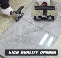 Coupe-carreaux manuel professionnel 3200 mm à trois lames, qualité industrielle, pour dalles, à pousser – Meilleures ventes