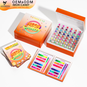 Vendeeni - Juego de Esmaltes de Uñas en <span class=keywords><strong>Gel</strong></span> de <span class=keywords><strong>Color</strong></span> Neón de Última Tendencia, Colección de 48 Colores, Esmalte de Uñas en <span class=keywords><strong>Gel</strong></span> OEM/ODM, Juego de Esmalte de Uñas en <span class=keywords><strong>Gel</strong></span> Personalizado Gratuito - Product Image 1