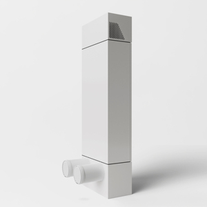 Système de ventilation à récupération de chaleur ERV SQ26, contrôle par application, sans conduit, 260 cmh, pour maison, espace de 80-120 m2, grande pièce unique, échangeur d'air frais - Product Image 4
