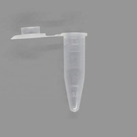 Fournitures de laboratoire, tubes de microcentrifugation autoclavables gradués de 0,5 ml, 1,5 ml, 2 ml, tubes de centrifugation en plastique PP stériles à fond conique