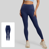 Pantalones de Yoga PASUXI sin Costuras de Cintura Alta con Control de Abdomen, Leggings con Efecto Push-Up, a Prueba de Sentadillas, Ropa Deportiva para Gimnasio y Fitness para Mujer