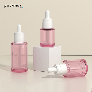 High transparency PET thick wall <b>dropper</b> <b>bottles</b> 20ml/30ml/50ml-empty refillable for serum, essence & essential oil - Product Image 5