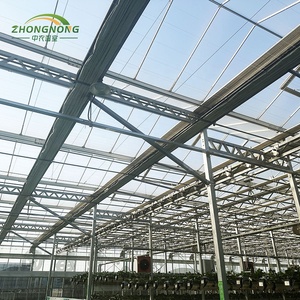 <span class=keywords><strong>Serre</strong></span> agricole intelligente multi-chapelles à double couche <span class=keywords><strong>en</strong></span> film PE, économique, pour culture toute l'année et contrôle de la température - Product Image 5