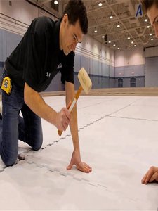 Revêtement de sol en polymère polyéthylène pour patinoires à roulettes ; patinoires en plastique HDPE ; planches de patinage en plastique polymère origine Shandong - Product Image 3