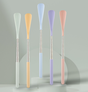 Extractor de zapatos telescópico de acero inoxidable para ancianos, mujeres embarazadas, uso doméstico, dispositivo de elevación de zapatos para personas perezosas, herramientas de soporte para zapatos - Product Image 1