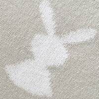 Couverture en coton tricotée pour bébé, motif lapin mignon, serviette de bain, tissu d'emmaillotage, couette pour bébé, couverture de poussette pour nourrissons
