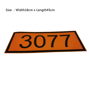 Etiqueta de Peligro - <span class=keywords><strong>UN</strong></span> <span class=keywords><strong>3077</strong></span> Adhesivo Reflectante para Sustancias Peligrosas para el Medio Ambiente - Product Image 3