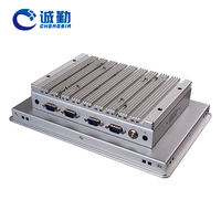 Tableta integrada personalizada de 10,1/15/15, 6/17/21, 5 pulgadas, computadora todo en uno IP65, pantalla táctil LCD resistente al agua, PC de Panel Industrial