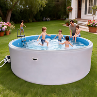 PROELIFE Accessoire de piscine gonflable DWF écologique et imperméable pour tous les âges, pompe électrique 800W, kits de réparation 10-20cm