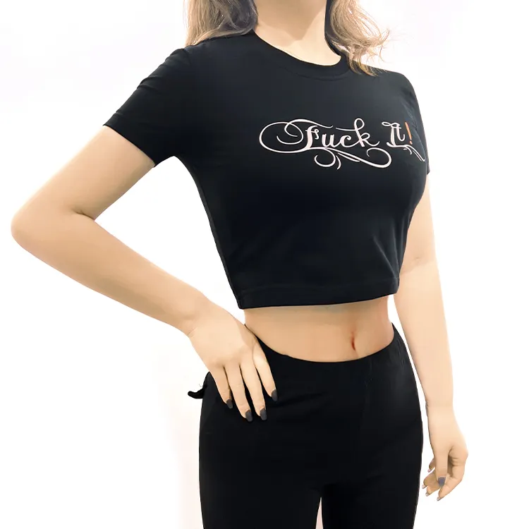 Leeg Sexy Geribbelde Yoga Slanke Blouse Zomer Vrouwen Katoen Sexy Crop Top T-shirts