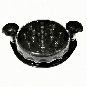Triturador de pollo de plástico mejorado al por mayor, triturador de carne con plato desmontable, herramienta visible para desmenuzar pechuga de pollo, tipo giratorio - Product Image 1