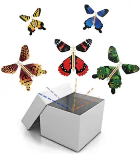 Überraschung Magic Flying Butterfly Fairy Spielzeug für Kinder in Box Great Surprise Bunte Schmetterlings fee fliegender Schmetterling