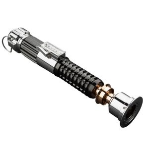 TXQSABER OBI WAN SE OBW LED Pixel <span class=keywords><strong>Sabre</strong></span> <span class=keywords><strong>Laser</strong></span> Version Simplifiée Double Face <span class=keywords><strong>Jedi</strong></span> Light Toy <span class=keywords><strong>Laser</strong></span> Sword Metal Hilt Light-Up Toys - Product Image 1