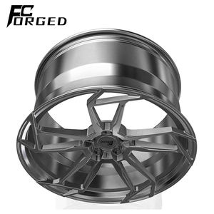 Jantes en alliage à rayons multiples forgées décalées pour jantes 911 GT3 GT2 RS Mercedes Benz GT C BMW M2 M3 M4 <span class=keywords><strong>Ferrari</strong></span> F8 Spider 458 Italia - Product Image 5