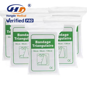 HD CTB-3 คุณภาพสูงกีฬายืดหยุ่นระบายอากาศผ้าพันแผลสามเหลี่ยมเข้มข้น - Product Image 2