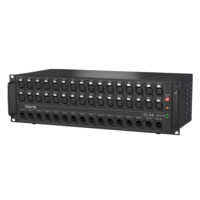 Boîtier de scène Midas DL32 32 entrées/16 sorties, préamplis micro Midas, compatibilité Ultranet Ethernet, boîtier de scène numérique ADAT