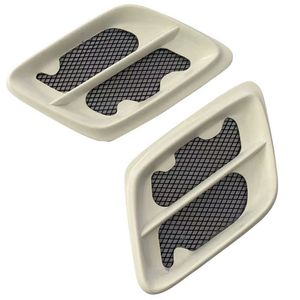 Évents ouverts de capot latéral en fibre de verre (paire) pour <span class=keywords><strong>Subaru</strong></span> Impreza (<span class=keywords><strong>GC8</strong></span>) 1993-2001 Fibre de verre FRP - Product Image 4