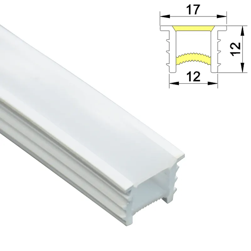 LED 네온 튜브 조명 형태 보호를 위한 높은 난연 기능을 갖춘 LED 실리콘 플렉시블 커버 램프