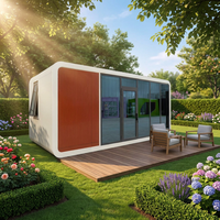 Maison Capsule Apple Cabin, Mini-Maison Préfabriquée, 40FT, 2 Chambres, Pod Modulaire pour Jardin, Fournisseur Australie Nouvelle-Zélande