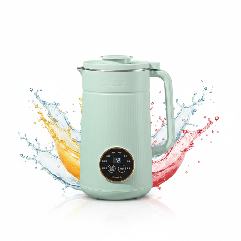Manufacture Professional Food Blender Digital Automatic Food Processor and Steamer Electric Soup Maker Plastic 1100