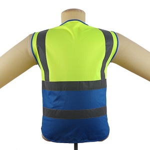 Veste <span class=keywords><strong>de</strong></span> sécurité haute visibilité en tricot, <span class=keywords><strong>vêtements</strong></span> <span class=keywords><strong>de</strong></span> <span class=keywords><strong>travail</strong></span> avec design coloré tendance, <span class=keywords><strong>vêtements</strong></span> réfléchissants - Product Image 4