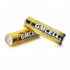 GMCELL 번호 5 aa 2500mh 용량 두 배 오래 지속되는 알카라인 전원 배터리