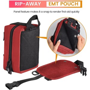 Trousse de premiers soins portable personnalisée, trousse de secours domestique, petite trousse à médicaments, trousse médicale d'urgence miniature pour les voyages en plein air - Product Image 2