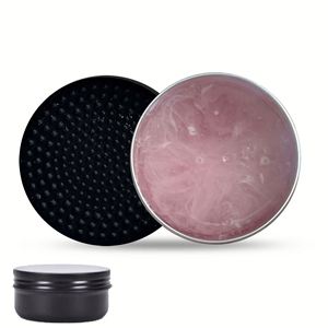 Jabón de Limpieza de Brochas de Maquillaje Vegano Sólido Profesional de Marca Privada Personalizada con Exfoliante de Silicona, MOQ Bajo - Product Image 4