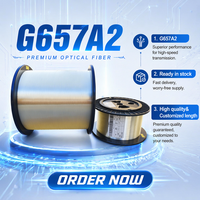 Cable de Lanzamiento de Fibra Óptica THT de 50.4 km por Rollo, G652D G657A1 G657A2, Fibra Óptica 9/125 para Redes FTTH/FTTB/FTTX, 3 Años de Garantía