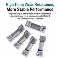 HFPR4004 HFPR3003 HFPR5004 Series Carbide Insert Balzers Coated for Stainless Hardened Steel