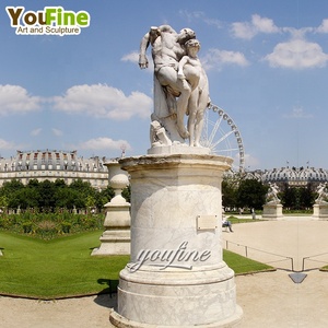 Tượng Socrates, nhà triết học Hy Lạp cổ điển, kích thước thật, làm từ đá cẩm thạch tự nhiên, dùng cho ngoài trời - Product Image 6