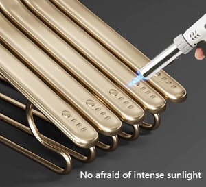 Đa Mục Đích Nhà Tủ Quần Áo Nhôm Quần Áo Móc Áo Hiển Thị May Mặc Treo Móc Áo Rộng Hơn Và Dày Hơn Quần Áo Giá Cửa Hàng Quần Áo - Product Image 4