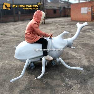 Manège animatronique pour enfants MY Dino en forme de petit scarabée à vendre - Product Image 3