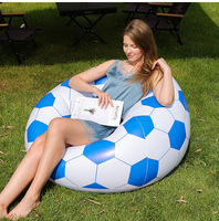 Fauteuil gonflable de loisirs d'extérieur avec repose-pieds pour piscine, canapé gonflable pour salon, idéal pour regarder des films