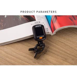 Paisen Dreambox Strobe Cromático Micrófono Música digital Afinador de guitarra Accesorios Para afinar Bajo <span class=keywords><strong>Ukelele</strong></span> Afinador para - Product Image 4