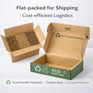 Caja de Correo para Suero Esencial para el Cuidado de la Piel, Caja de Correo Corrugada, Caja de Correo para Set de Regalo con Flauta E, Caja de Correo para Cosméticos con Impresión Personalizada - Product Image 6