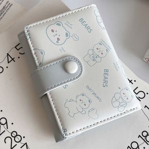 <b>Cute</b> Cartoon Cat Pattern Short Tri-fold Wallet for Women New Style Unique Coin <b>Purse</b> Card Holder for Student Girls - Product Image 3