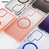 Étui de téléphone VAWI B002 à motif ondulé dégradé, vente en gros pour Samsung S25 Ultra, étui de téléphone antichoc pour Samsung S24 S25 Ultra